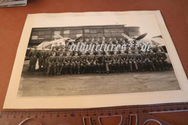 Top-Foto - die 7. Staffel des Jagdgeschwader JG 1 - Staffelkapitän Oberleutnant Heinrich Klöpper